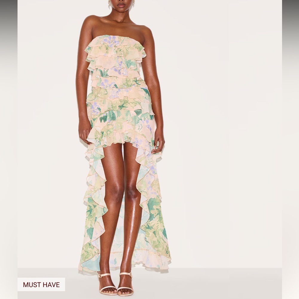 PrettyLittleThing Multicolor Floral Dress